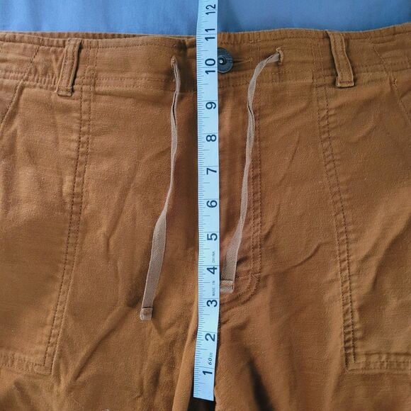 REI Co op Mens Brown Trailsmith Jogger Pants Size 36x32 Drawstring Double Knee - Picture 7 of 9